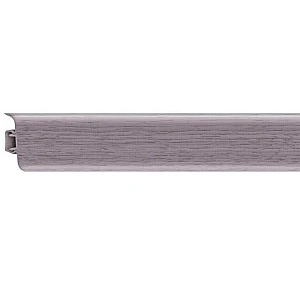 Плинтус Rico Leo №102 ольха серая с кабель-каналом