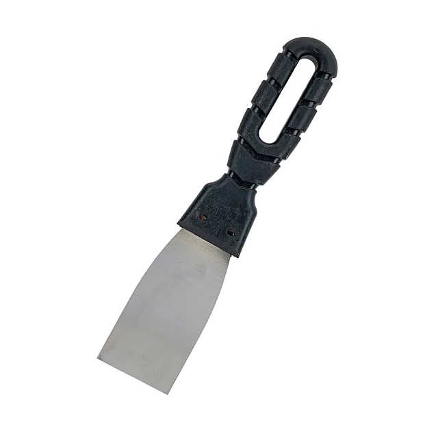 Шпатель Decor 311-0040 с черной ручкой нержавеющая сталь 40 мм Шпатель Decor 311-0040 с черной ручкой нержавеющая сталь 40 мм