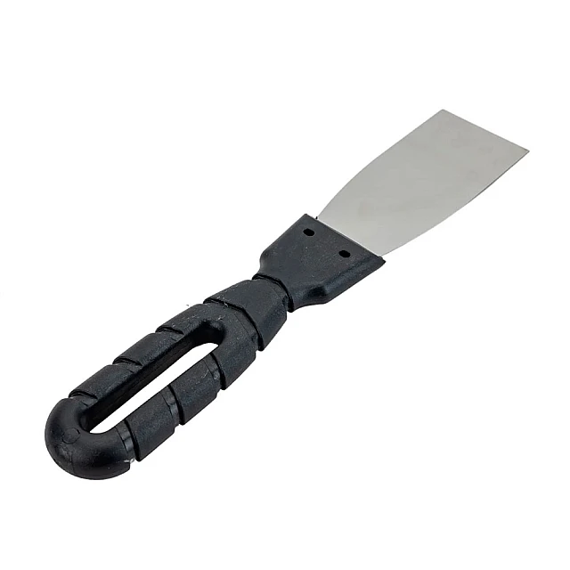 Шпатель Decor 311-0040 с черной ручкой нержавеющая сталь 40 мм Шпатель Decor 311-0040 с черной ручкой нержавеющая сталь 40 мм