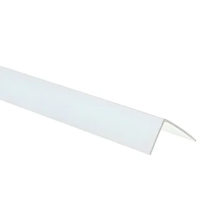 Угол отделочный Пластал KU 20*20 мм белый 2.7 м