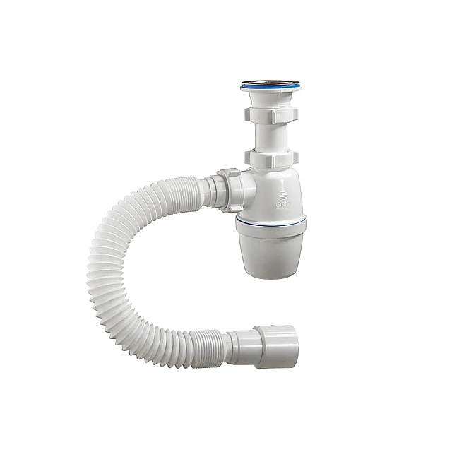 Сифон бутылочный ORIO А-4001 1 1/2*40 с гибкой трубой 40-40/50