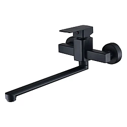 Смеситель для ванны Econoce EC0216BL серия 210 черный D35-A