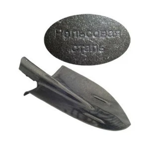 Лопата штыковая Admiral D40 с молотковой окраской