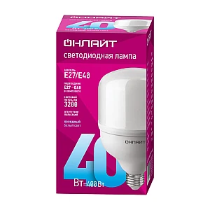 Лампа Онлайт 82 903 OLL-Т100-40-230-865-Е27Е40