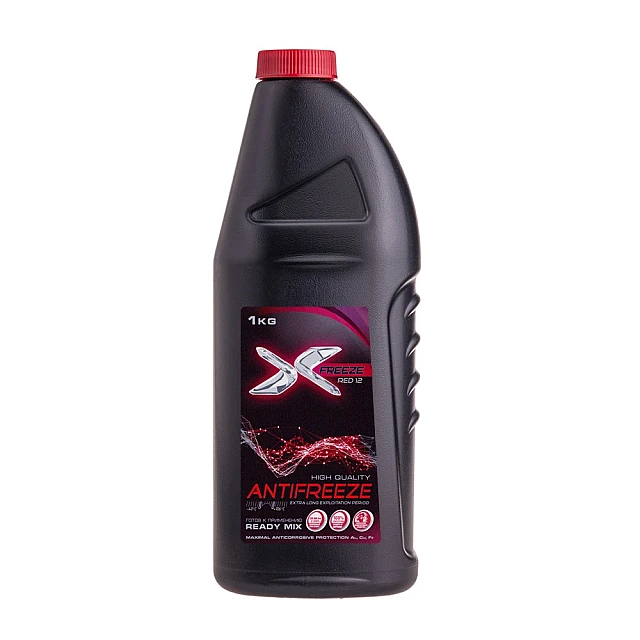 Антифриз X-freeze Red 12 красный 1 кг Антифриз X-freeze Red 12 красный 1 кг