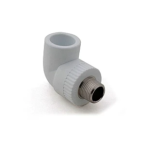 Колено РосТурПласт 11050 ПП комбинированное наружная резьба 20*3/4