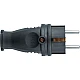 Вилка Navigator 61 368 NCA-PLR02-16A-E-IP44-BL прямая с заземлением черная Вилка Navigator 61 368 NCA-PLR02-16A-E-IP44-BL прямая с заземлением черная