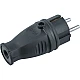 Вилка Navigator 61 368 NCA-PLR02-16A-E-IP44-BL прямая с заземлением черная Вилка Navigator 61 368 NCA-PLR02-16A-E-IP44-BL прямая с заземлением черная