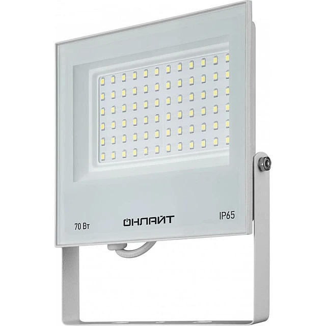 Прожектор Онлайт 90 138 OFL-70-6K-WH-IP65-LED