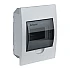 Бокс встраиваемый Navigator 93 802 NSS-DBI-6-WH-IP41 ЩРВ-П-6 модулей пластик