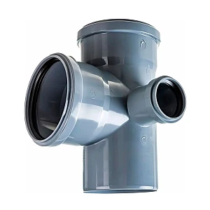 Крестовина двухплоскостная РосТурПласт 36542 110/110/50/50 мм 87.5°