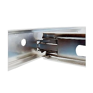 Профиль Албес Norma Т24 белый матовый 0.6 м