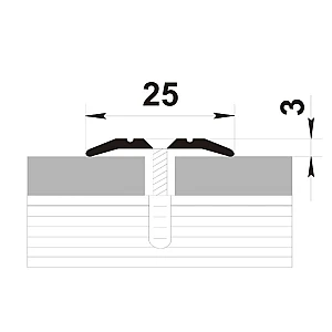 Порог Best Profile А1 135 дуб лионский 25 мм 1.8 м