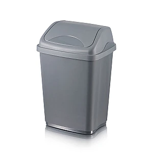 Контейнер для мусора Elfplast Ultra 589 графитовый 10 л