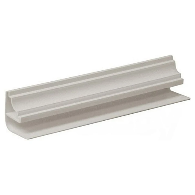 Плинтус потолочный ПВХ Sanrelia Снежана 7 мм 3 м