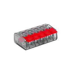 Клемма EKF PROxima СМК 221-415 5 отверстий 0.2-4 мм.ка 50 шт