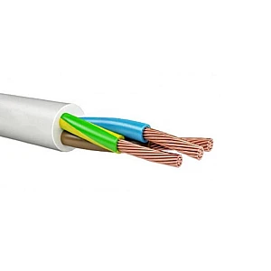 Провод TDM Electric SQ0118-0039 ПВС 3*1.5 белый