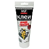 Клей ремонтно-монтажный VGT прозрачный 0.25 кг
