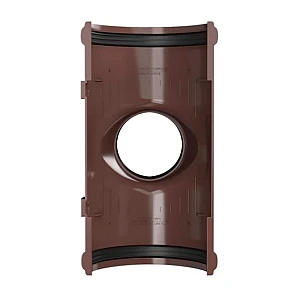 Воронка желоба ПВХ ТехноНиколь коричневый