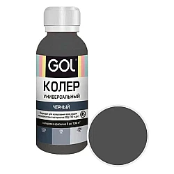 Паста колеровочная Palizh Gol №61 универсальная черный 0.1 л