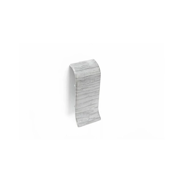 Соединитель (переходник) с текстурой RICO Leo №102 ольха серая