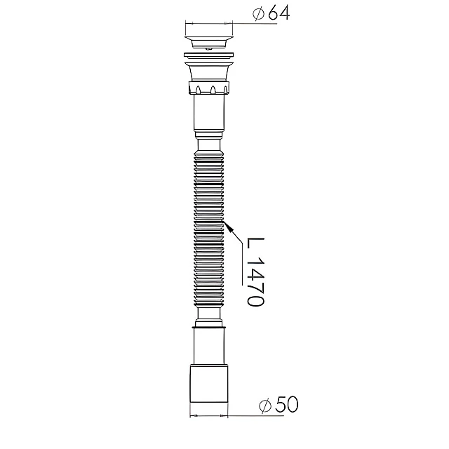 Сифон гофрированный AV Engineering AVE129782 1 1/2 Сифон гофрированный AV Engineering AVE129782 1 1/2