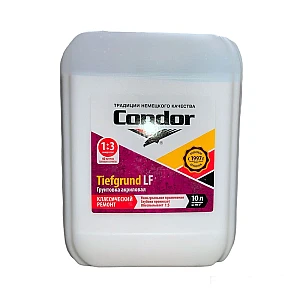 Грунтовка Condor Tiefgrund LF классический ремонт концентрат 1:3 10 кг