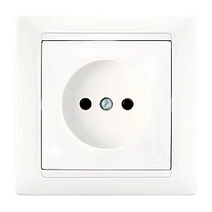 Розетка Bylectrica Стиль РС16-305 1 место без заземления белая