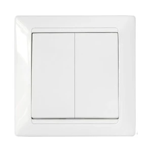 Выключатель Bylectrica Стиль С5 10-803 2 клавиши белый