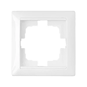 Рамка Bylectrica Стиль ЮЛИГ.735212.206 1-местная белая
