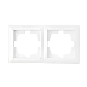 Рамка Bylectrica Стиль ЮЛИГ.735212.215 2-местная белая