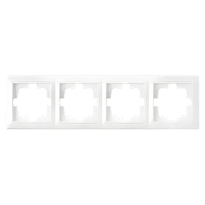 Рамка Bylectrica Стиль ЮЛИГ.735212.217 4-местная белая