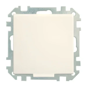 Розетка Bylectrica Стиль РС16-536 с заземлением с крышкой бежевая