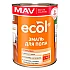 Эмаль для пола MAV Ecol ПФ-266 золотисто-коричневая глянцевая 1 л