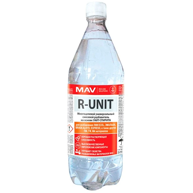 Разбавитель MAV R-UNIT 1 л Разбавитель MAV R-UNIT 1 л