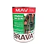 Краска MAV Brava Эко-Дом белая полуглянцевая 0.9 л