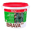 Краска MAV Brava Эко-Дом белая полуглянцевая 3 л