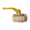 Кран шаровой  Цветлит ZW10033 DN15 PN1.6 МПа 11Б27п4 рычаг газовый