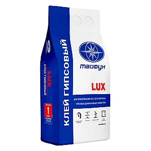 Клей для гипсокартона Тайфун LUX 5 кг