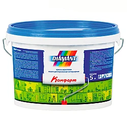 Краска Diamant Комфорт белая 5 л