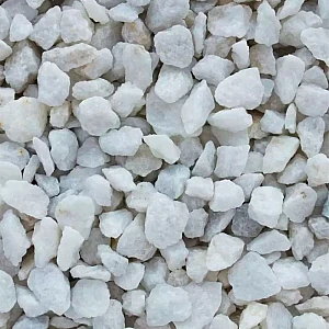 Щебень РуБелЭко 5-10 мм мраморно-белый 20 кг