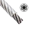 Трос стальной в ПВХ оплетке Starfix SMP-53714-200 М4