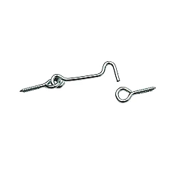 Крючок ветровой Starfix SMP-14863-1 100/1 мм белый цинк