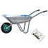 Тачка садовая Brado Garden 1*85 + АгроСпанбонд 3 шт