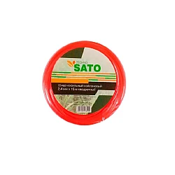 Леска для триммера Sato Techno 2.4 мм 15 м квадратный
