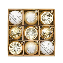 Набор шаров Калядны час Golden Glow O5318-657 8 см 9 шт