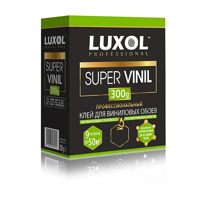Клей обойный Luxol Super Vinil Professional 300 г Клей обойный Luxol Super Vinil Professional 300 г