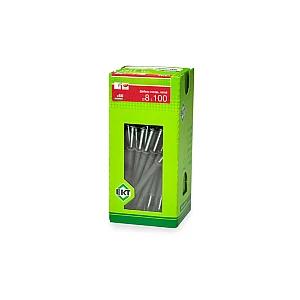 Дюбель-гвоздь ЕКТ BW000022 8*100 мм потай полипропилен в коробке с окном 50 шт