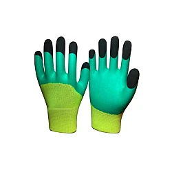 Перчатки из полиэстр. с латексным покрытием Пальчики TR-311