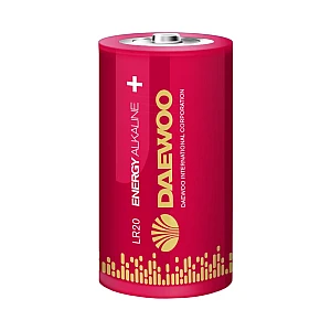 Элемент питания Daewoo Energy Alkaline BL-2 LR20